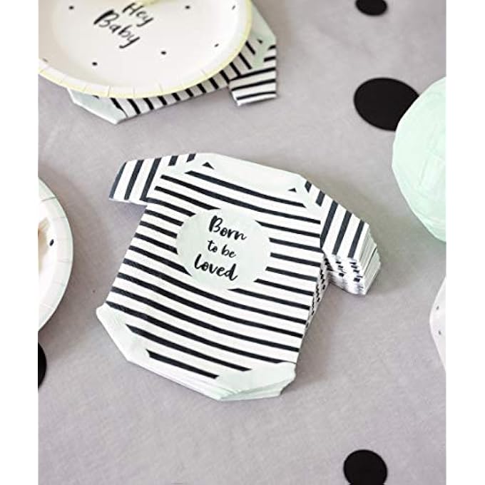 BORN TO BE LOVED SHAPED NAPKIN - Image 3